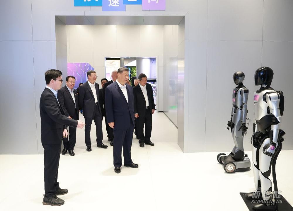 习近平总书记到上海调研，开云·Kaiyun代表具身智能行业汇报进展